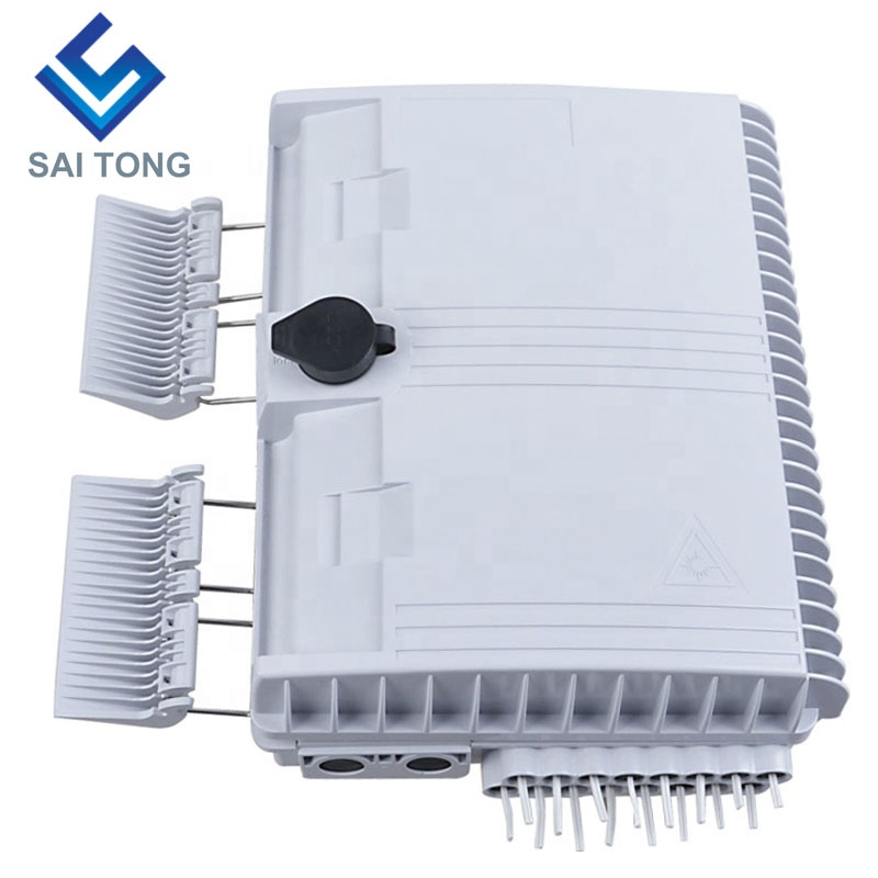 Cixi made16 cores terminationis box sc/upc FTTH 16 core distribution box IMPERVIUS Purgamentum Cable Gland Gpon onu Fiber Junction Box