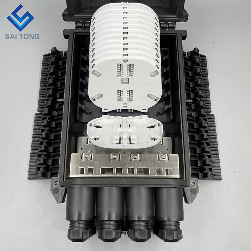 288 core Splitter Splice clausura 2/6 Portus Fiber Cable Articulus Fibra Optic