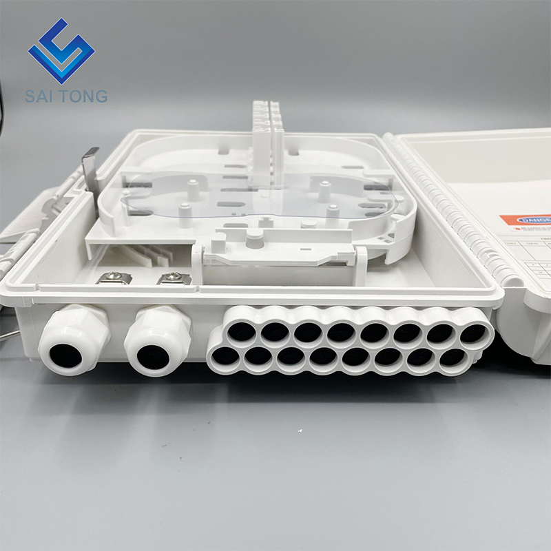 ODB NAP 16 nucleus opticus fibra terminalis archa 16 ports ftth fibra optica distributio arca parietis velit conscendi FTTH Box Cum Adapter