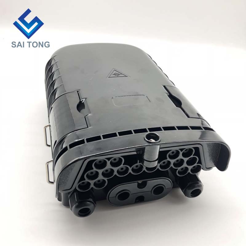 Saitong 16 Core fibra optica clausurae capsulae sc FTTH FTTX FTTP Fibrae terminationis Box IP65 optica fibrae iuncturae Box NEW Style