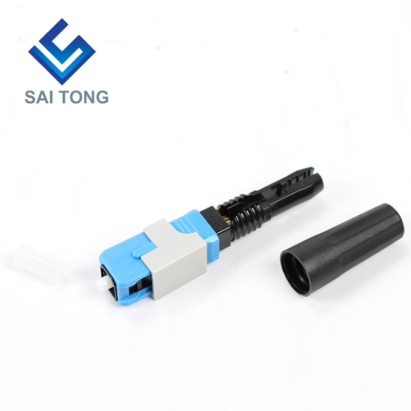 Sinis Manufacturer FTTH Field Velox Conventus Fiber Optic SC UPC Fast Connector