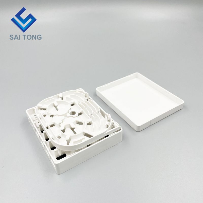 Vestibulum FTTH velit 4 core SC/APC Pulvis Shutter Adapter Splitter Terminal Box/ Factory Price Fiber Optic Wall Socket