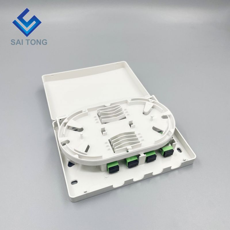 Minibus Fiber Optic Mini Termination box/4 port Desktop Small ftth Box/Mini Fiber Optic