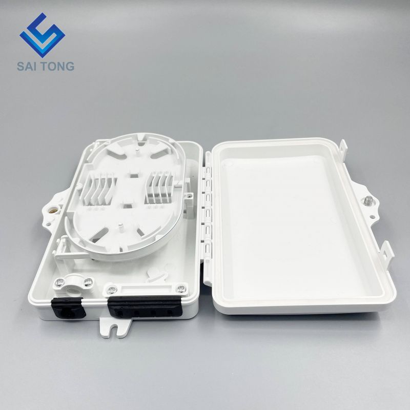 IP65 Supple 1 inlet 4 exitus ST-F311 FTTH Mini 6 coros Optical Fiber Distribution Frame Termination FDB Box velit