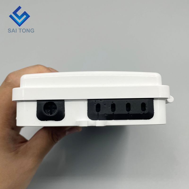 IP65 Supple 1 inlet 4 exitus ST-F311 FTTH Mini 6 coros Optical Fiber Distribution Frame Termination FDB Box velit