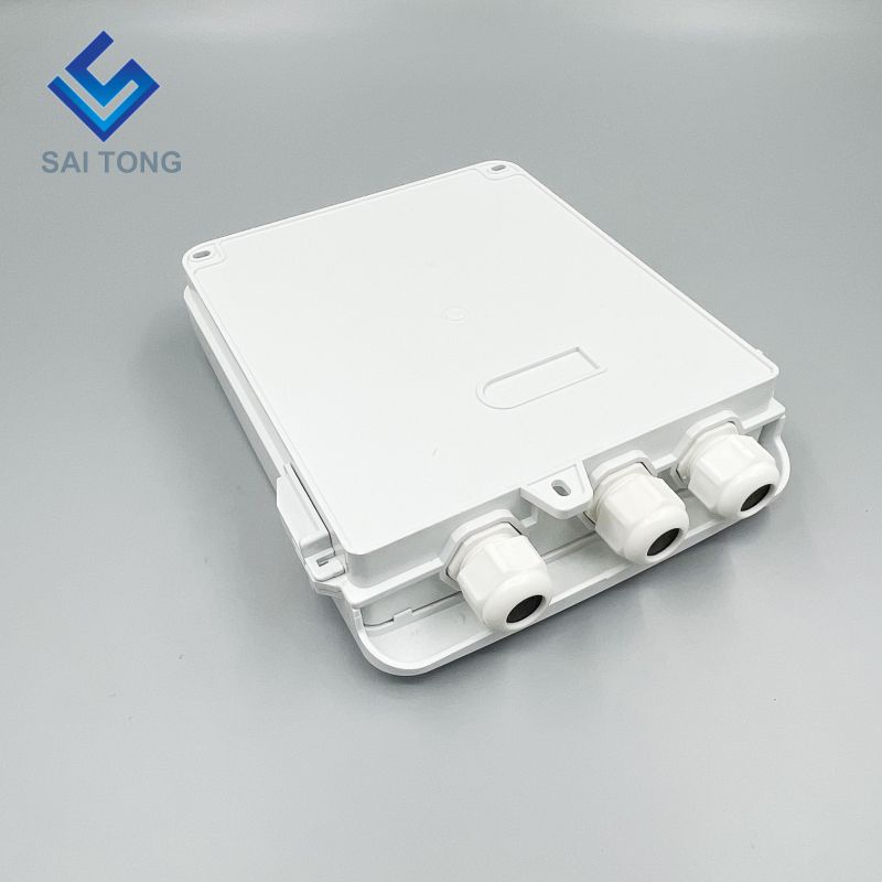 Cixi Saitong FTTH 8 Core fibra optica archa terminalis indoor 8 fibra portus fibra Box murus ascendens 1 in/3 out FDB Nova product