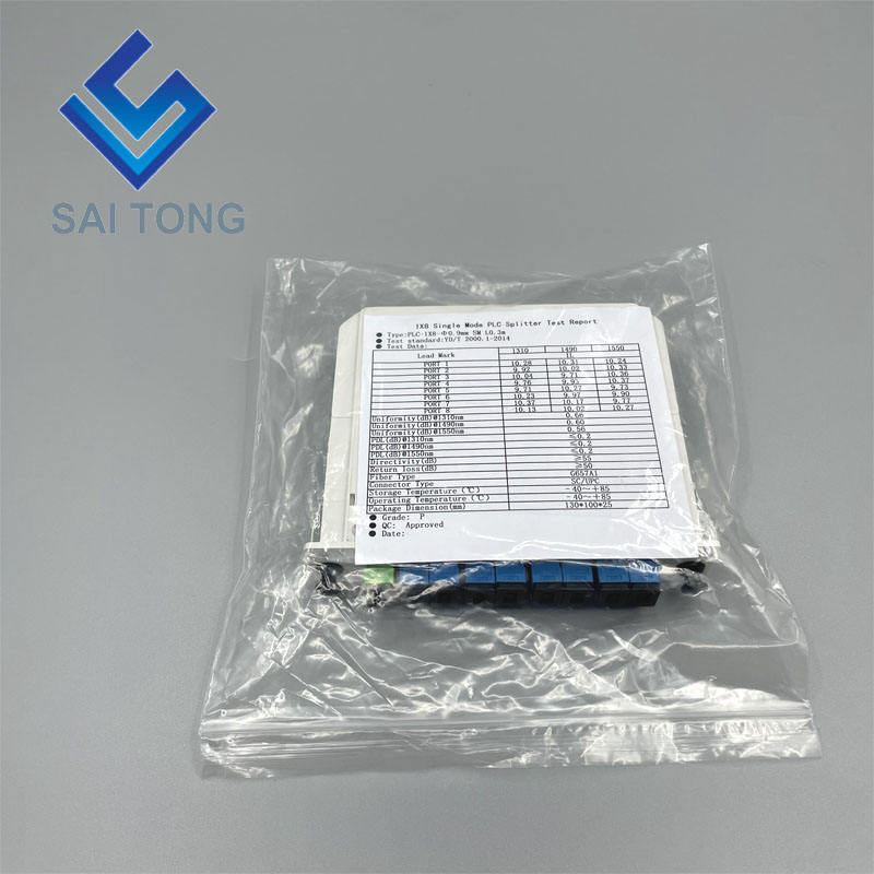 PLC Splitter Mini tube Type Splitter Plc Splitter IMPERVIUS SC UPC LGX box cassette type