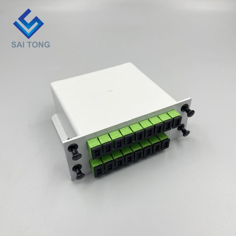 Optical SC/APC 1x16 LC LGX Box Type 1:16 Cassette Module PLC Fiber Optic Splitter