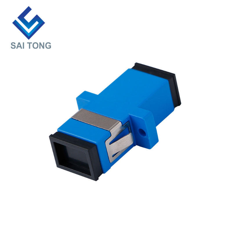 SC-SC PC UPC SM Simplex Fiber Optic Connector Cheap price SC/UPC Fiber Adapter for Fiber Testis