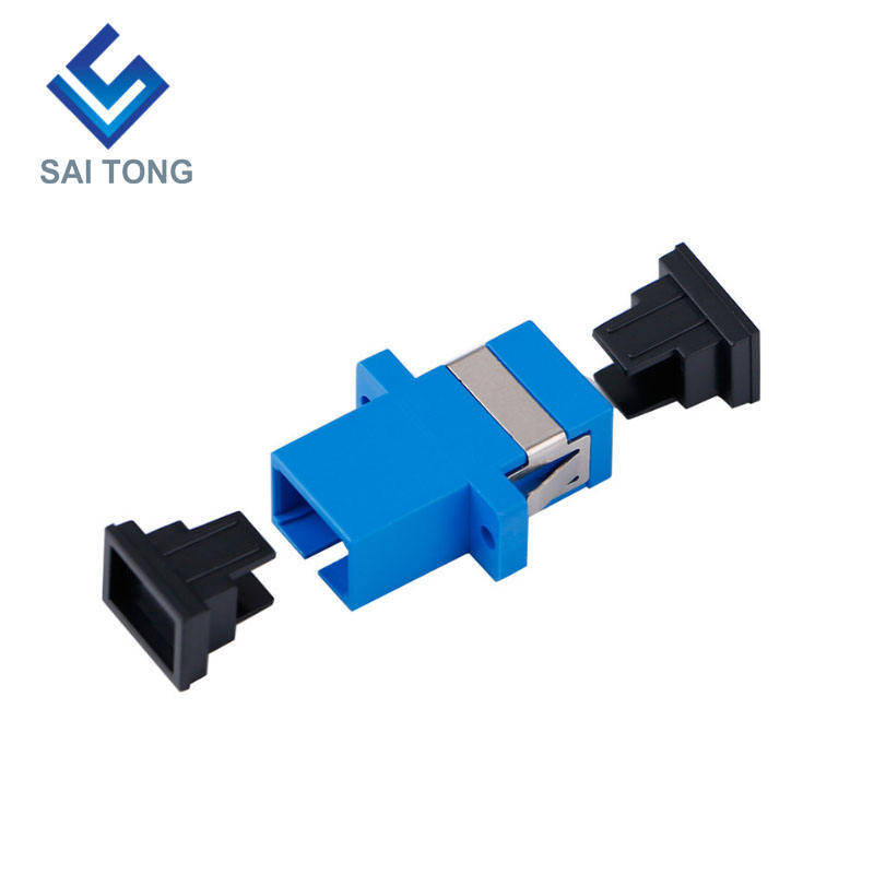 SC-SC PC UPC SM Simplex Fiber Optic Connector Cheap price SC/UPC Fiber Adapter for Fiber Testis