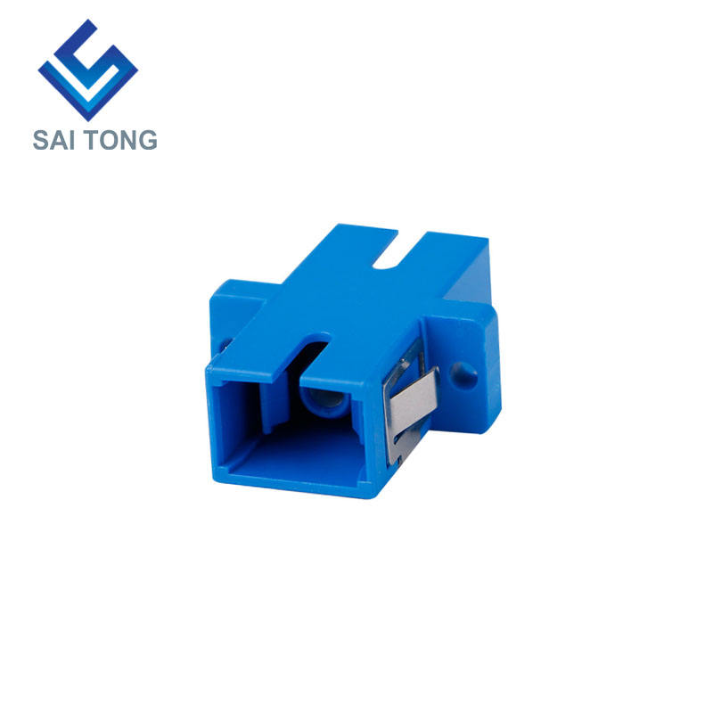 SC-SC PC UPC SM Simplex Fiber Optic Connector Cheap price SC/UPC Fiber Adapter for Fiber Testis