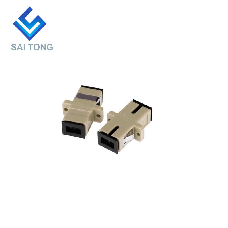 SC-SC PC UPC MM Simplex Fiber Optic Connector Cheap price SC/UPC Fiber Adapter for Fiber Testis