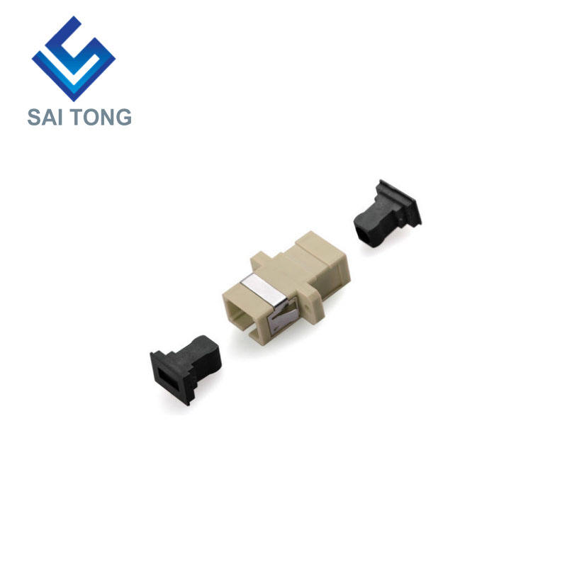 SC-SC PC UPC MM Simplex Fiber Optic Connector Cheap price SC/UPC Fiber Adapter for Fiber Testis