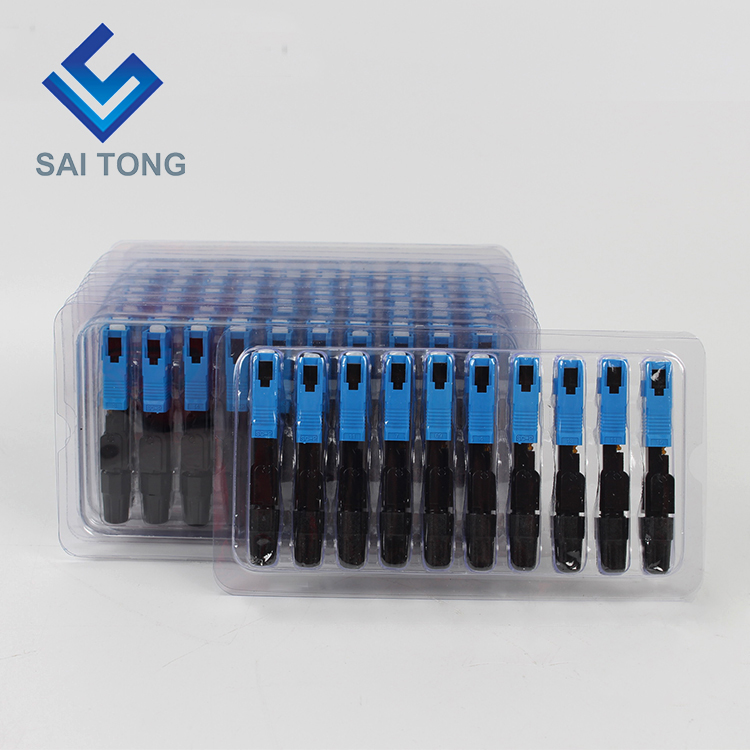 Saitong Supple Communication apparatu velox iungo sc/upc ftth Fibre Optic Fast Connector Fiber Connector