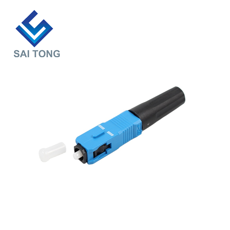 Saitong Supple Communication apparatu velox iungo sc/upc ftth Fibra Optic Fast Connector