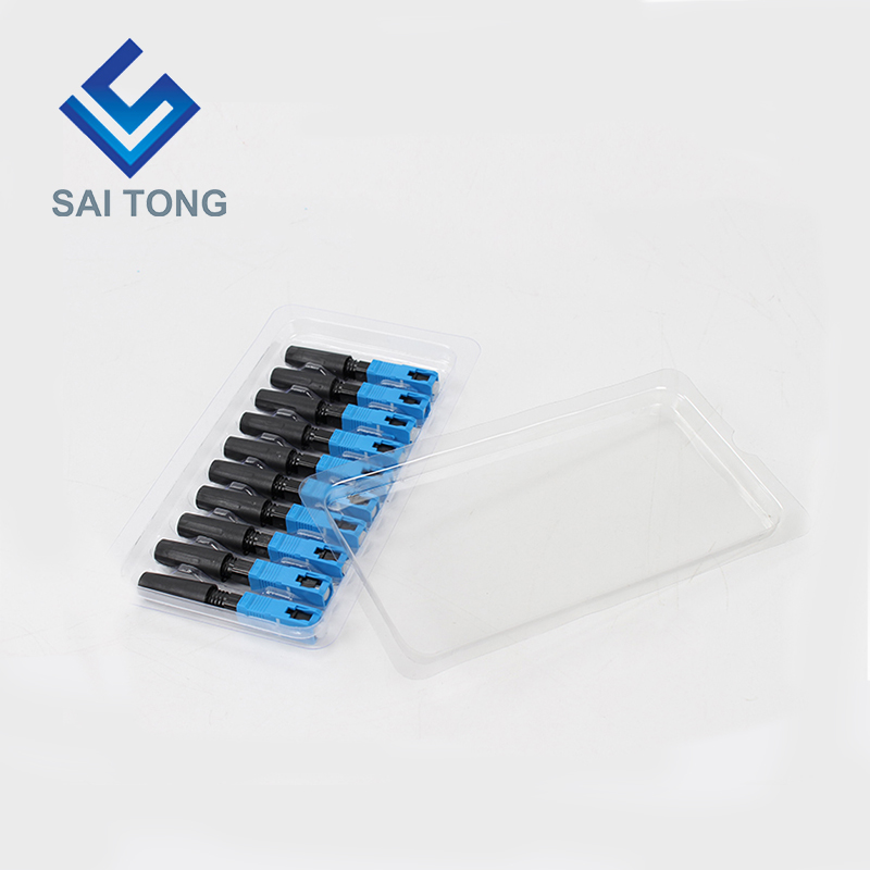 Saitong Supple Communication apparatu velox iungo sc/upc ftth Fibra Optic Fast Connector