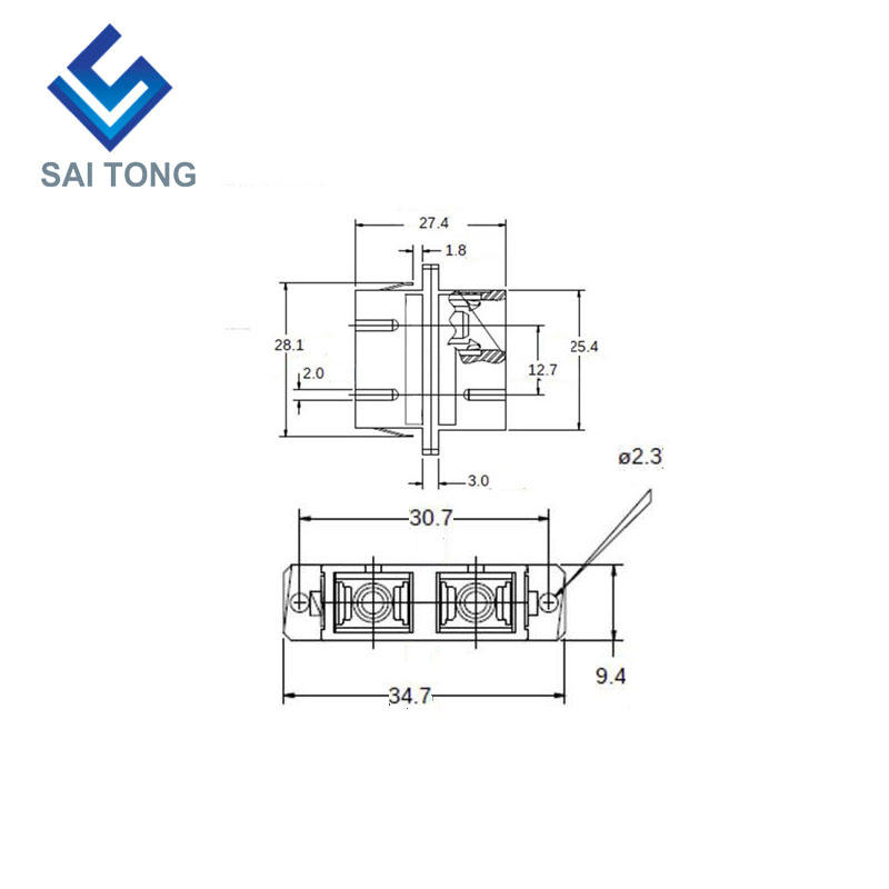 2022 SC-SC PC UPC SM Duplex Fiber Optic Connector Vili pretio SC/UPC Fibra Adaptor Fiber Testis