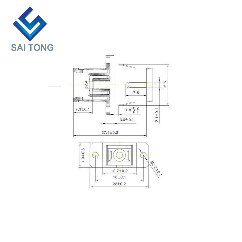 SC-SC APC SM Simplex Fiber Optic Connector Cheap price SC/APC Fibre Inapter for Fiber Testis