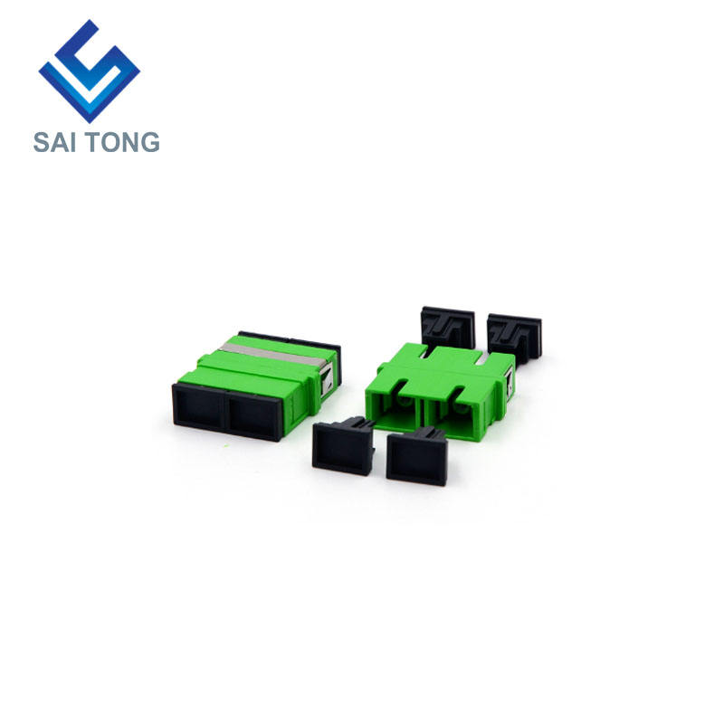 Cheap Price SC-SC APC SM Duplex Fiber Optic Connectors SC/UPC Fiber Adapter for Fiber Testis