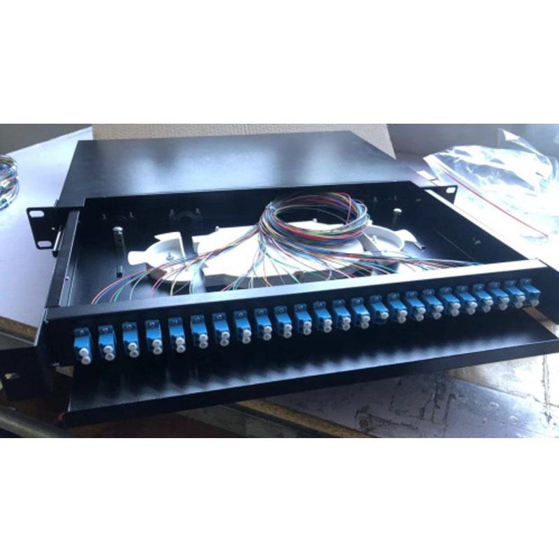 19 inch ODF lapsus SC/UPC/APC 12 port lc 24 coros fibra panni optici FTTH SC/FC/ST/LC eculeus mons Termination Box