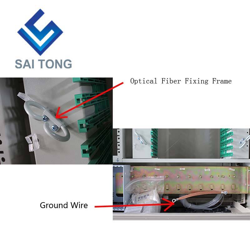 2022 Saitong FTTH 576 nucleus SMC fibra optica connexio arcae crucis connexio stamen fibra distributio repositoria