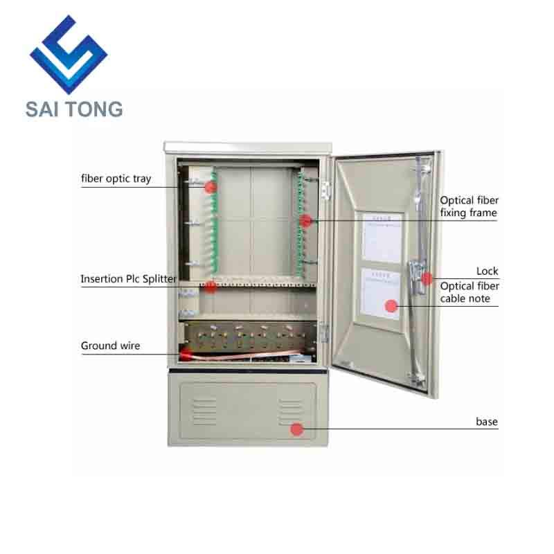 SaiTong FTTH 144 Caput fibra optical smc IMPERVIUS IP55 smc fibra cistula cable Support for Latin or customized