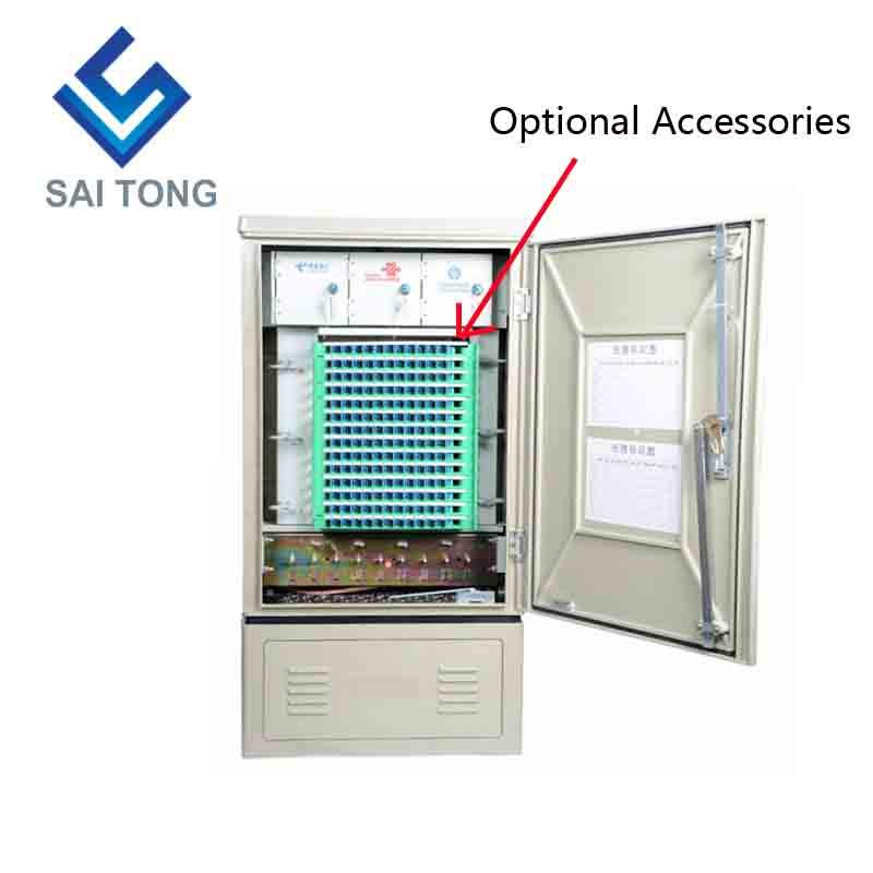 SaiTong FTTH 144 nucleus distributio optica arcae velit impervia IP55 144 nucleus fibrarum opticorum arcae ODF ODB