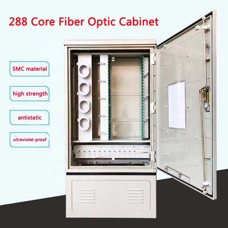 Saitong FTTH 288 nucleus fibrarum opticorum scrinium SMC fibra optica statio nexus cistula crucis fibra distributio