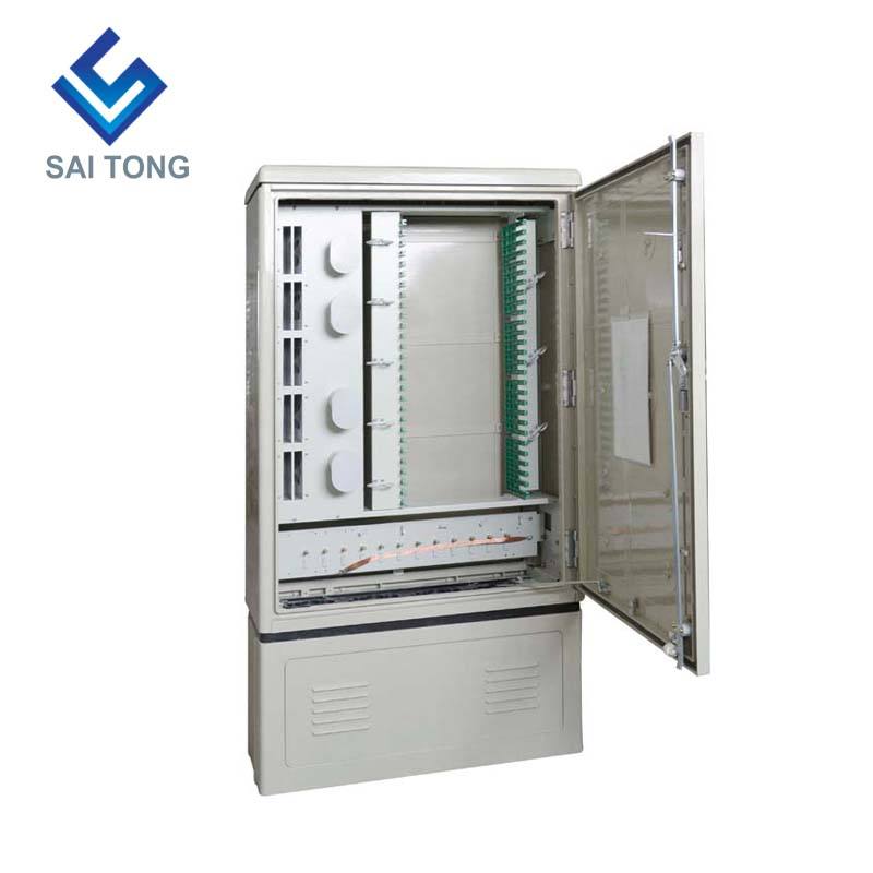 2022 Sina SaiTong FTTH distributio opticorum repositoria velit impervia IP55 288 nuclea fibra arcae opticae ODF ODB