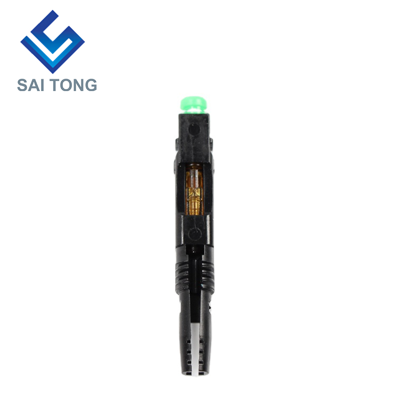 FTTH Fiber Saitong Optic Fast connector sc apc viridis color fibra cable celeriter connector Quick Connector Field congregation Singlemode